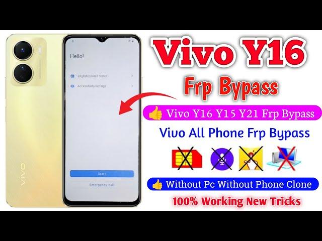 Vivo y16 frp bypass | Frp bypass vivo y16 | Vivo y16 | Vivo y16 frp | Vivo Y16 Frp Bypass Without Pc