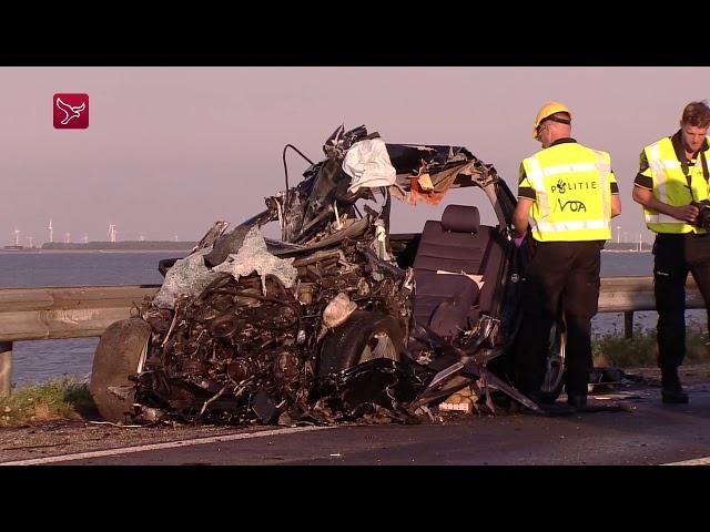 Markerwaarddijk lange tijd dicht na dodelijk ongeval