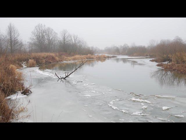 Burbot fishing. Overnight in tent in december. Beauty of Belarus wilderness.