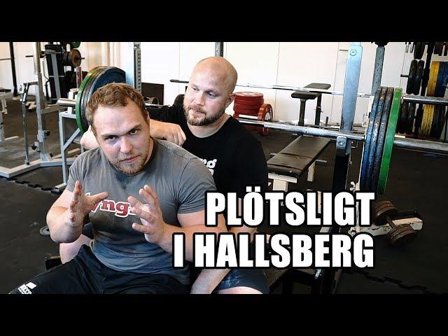 Plötsligt i Hallsberg: Philip slår bänkpress-pb hos Josef Eriksson