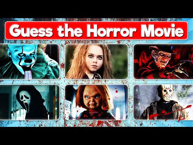 Guess the Horror Movie by the Scene
