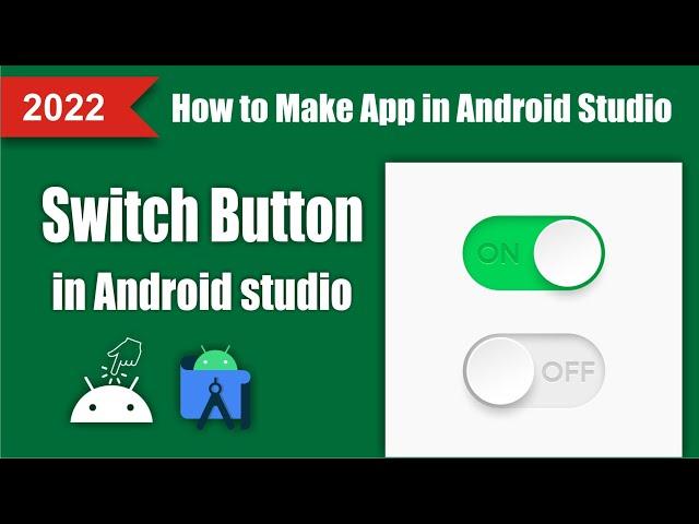 Switch Button in Android studio || Android studio tutorial || MadeAndroid