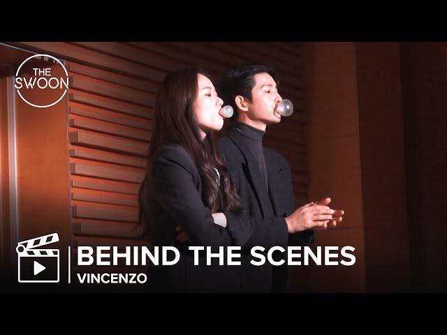 [Behind the Scenes] First kisses, forehead flicks, and bubblegum tricks | Vincenzo [ENG SUB]