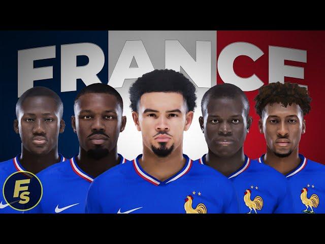 France Facepack EURO 2024 - PES 2021 & FL24