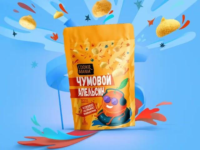 Дизайн упаковки печенья «COOKIE MANIA»