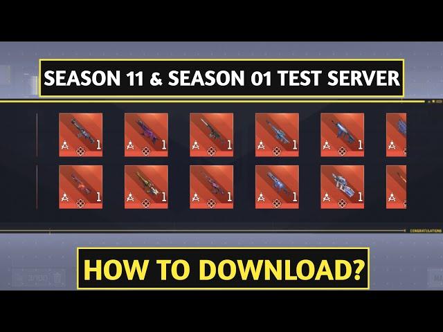 *NEW* How To Download Codm Season 11 and Season 01 2024 Test Server?