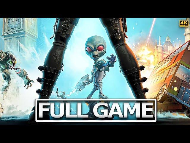 DESTROY ALL HUMANS 2 Reprobed Remake Full Gameplay Walkthrough / No Commentary【FULL GAME】 4K 60FPS