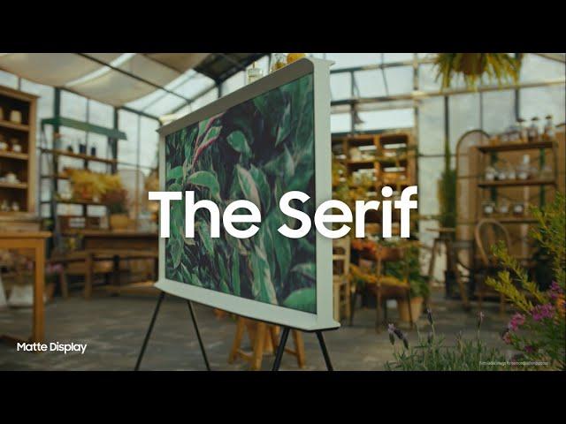 Lifestyle TV 2022: The Serif | Samsung