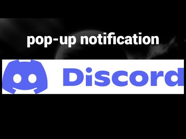 How to Disable Pop-up Notifications in Discord