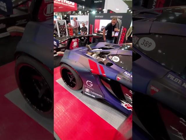 Mclaren P1 Drift Car Mad Mike's Rotary Swap  Sema '24 #supercars #automobile #hypercars