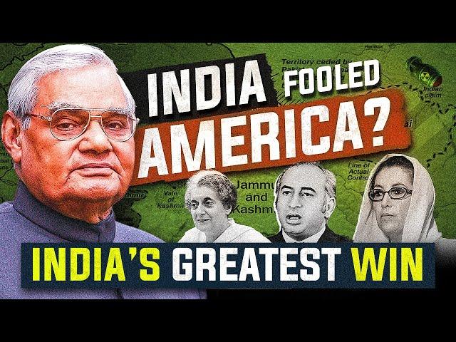 How India fooled America and Pakistan to become a NUCLEAR POWER? : Geopolitical case study