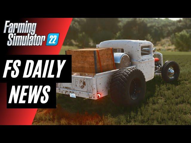 FS NEWS! HUGE Hot Rod, Carpatian Countryside Update, Plus Quadro Pro Baler Pack