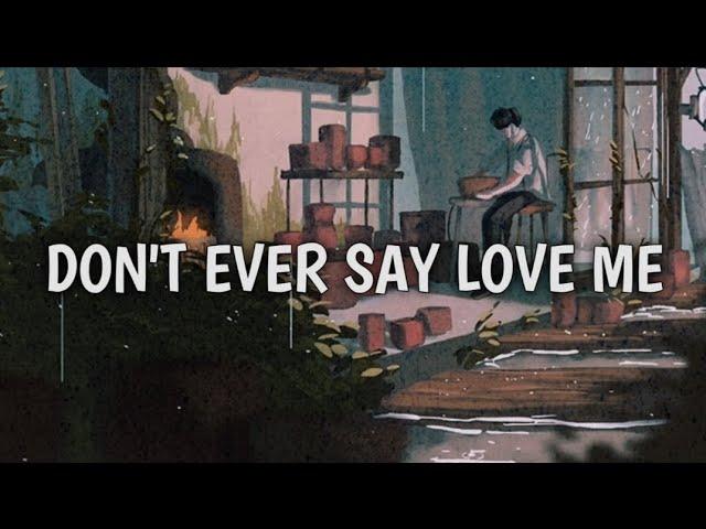 Don't Ever Say Love Me - Colde Ft. RM (BTS) (Korean/Romaji/English Lyric Video)