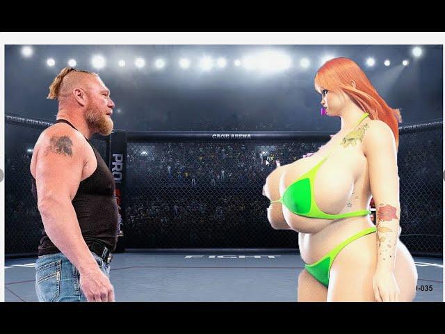 Brock Lesnar vs Malinda - Best WWE Matches of All Time