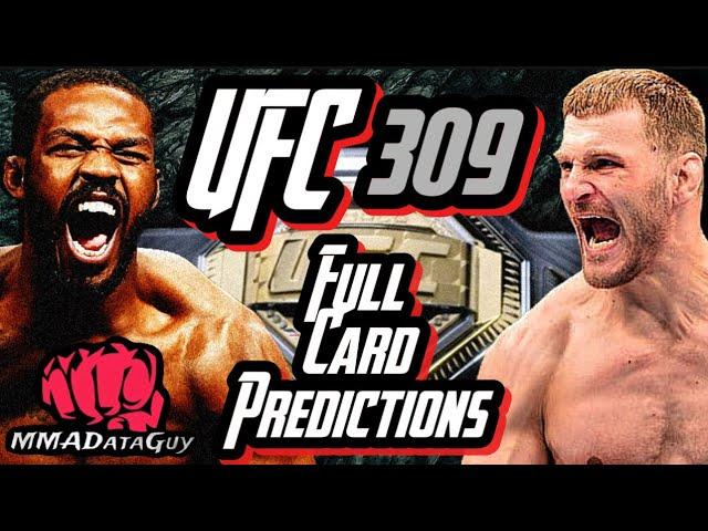 UFC 309 Full Card Predictions and Analysis