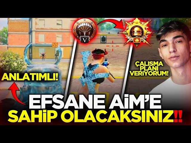 7 GÜN BOYUNCA EĞİTİM SAHASINDAN ÇIKMADIM ! KUSURSUZ AİM'E SAHİP OLMANIN YOLLARINI ANLATTIM ! / PUBGM