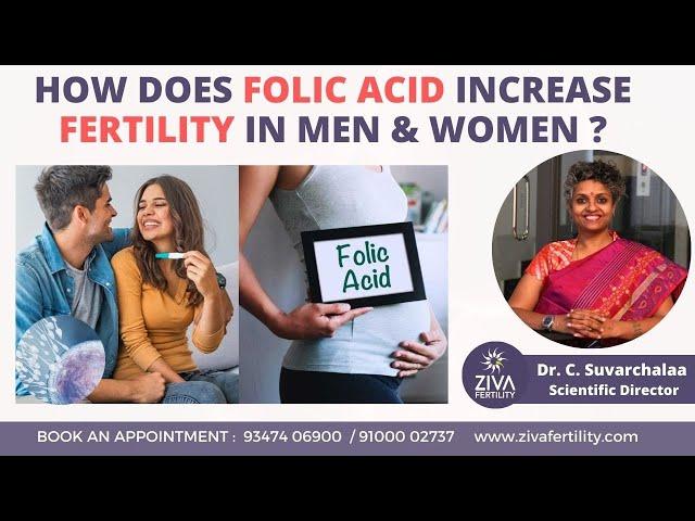 Folic Acid For Fertility || Trying To Conceive || Dr C Suvarchalaa || ZIVA Fertilityy