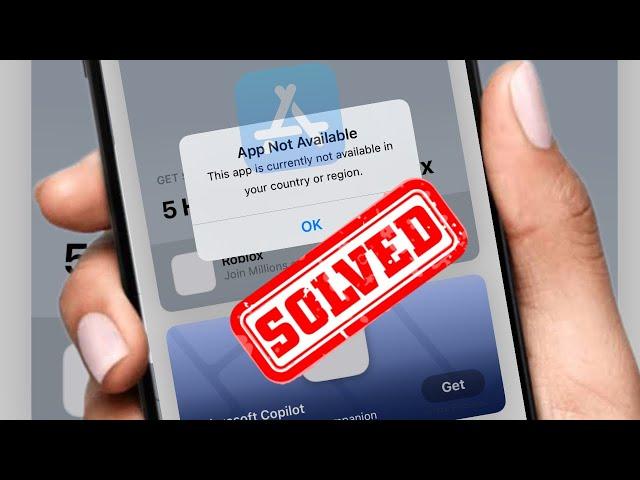 Fixed This app is currently not available in your country or region on iOS 17/iPhone /iPad /Android
