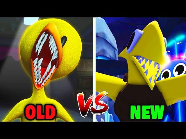 RAINBOW FRIENDS 2 ALL NEW JUMPSCARES VS OLD JUMPSCARES | CYAN, YELLOW, BLUE, PURPLE, GREEN & ORANGE