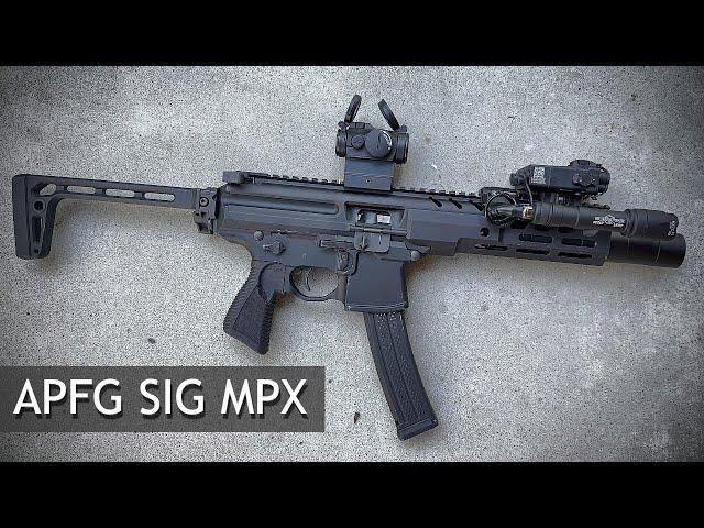 Airsoft APFG SIG MPX GBB Review