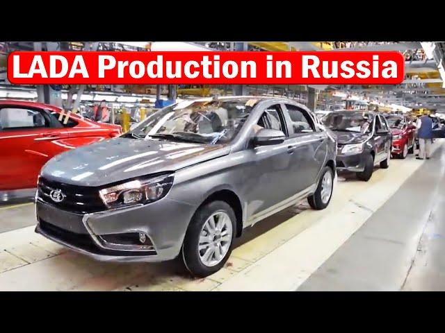 LADA Production, Vesta, Niva 4x4, Priora, Kalina, Largus, Granta - Russian factory