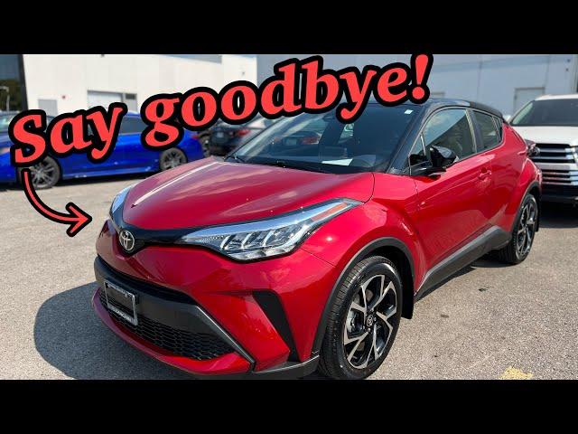 JUST IN! Toyota CHR is discontinued for 2023!