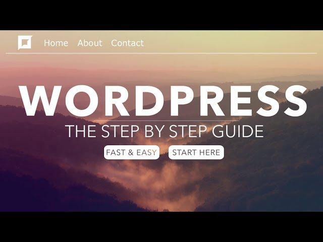 How To Make a WordPress Website - In 24 Easy Steps