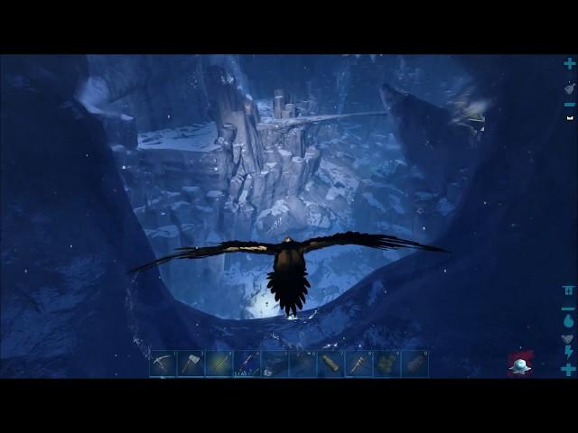 Where to find the Ice Cave entrance in Ragnarok - ARK Survival Evolved