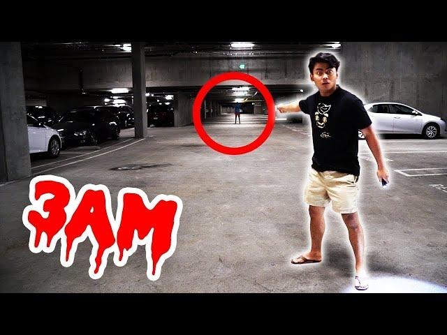 Do Not Explore Haunted Parking Garage at 3AM (Ghost)