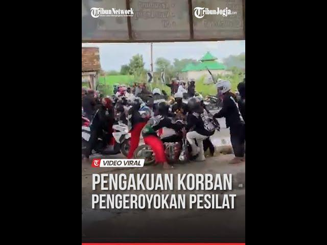 PENGAKUAN PELAJAR KORBAN PENGEROYOKAN ROMBONGAN PESILAT DI TUBAN