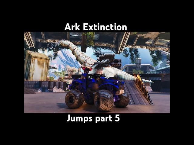 I jumped the new Dreadnoughtus on Ark Survival Ascended Extinction