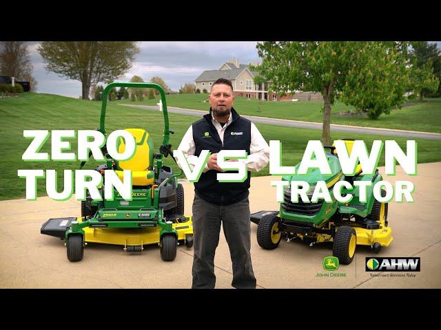 Should I Buy a Zero Turn or Lawn Tractor?