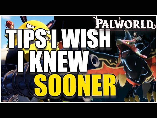 The BEST Beginner tips for PALWORLD