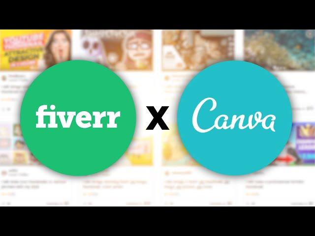 How to design fiverr gig image on canva | how to create fiverr gig image with canva