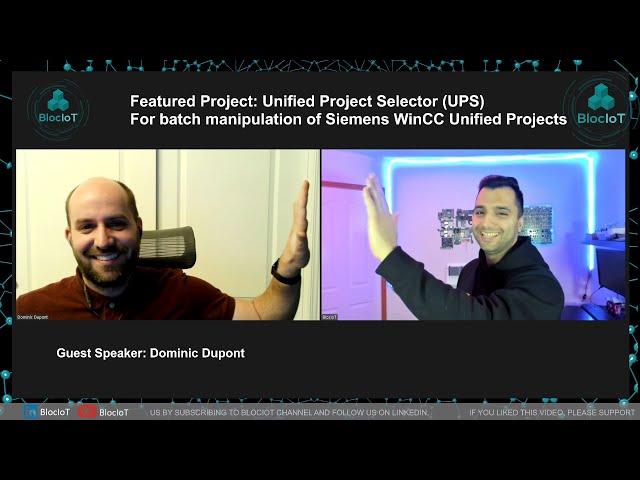 Using Siemens WinCC Unified Runtime manager API: Introducing UPS for Enhanced Project Management