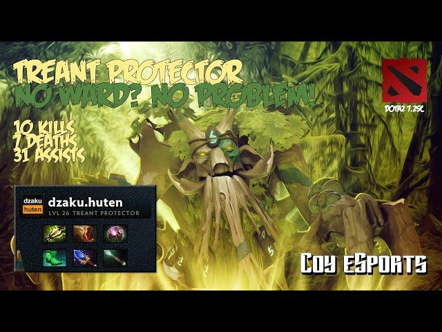 Dota 2 | Treant Protector Support (10K/7D/31A) | Full Game (v7.25c)