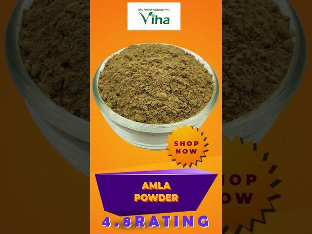 Authentic Viha Amla Powder | Viha Online Health Products | Anitha Kuppusamy Viha