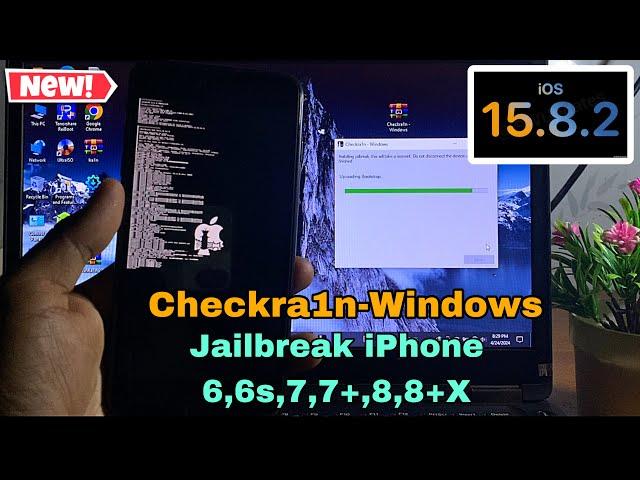 Checkra1n-Windows Jailbreak iOS 15.8.2 - iOS 14.0 on iPhone 6,6s,7,7+,8,8+,X | Don’t use USB Flash