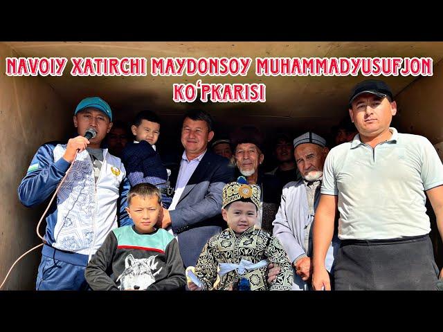 NAVOIY  XATIRCHI  MAYDONSOY  OYBEK AKA FARZANDI  MUHAMMADYUSUFJON  KOʻPKARISI 26.11.2023