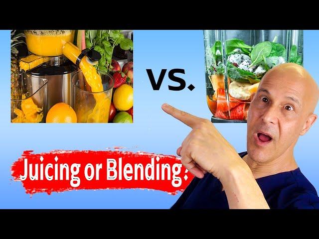 Juicing or Blending...The Healthiest for Your BODY!  Dr. Mandell