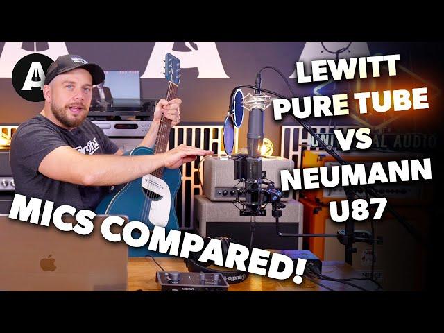 Lewitt Pure Tube vs Neumann U87 | Mics Compared!