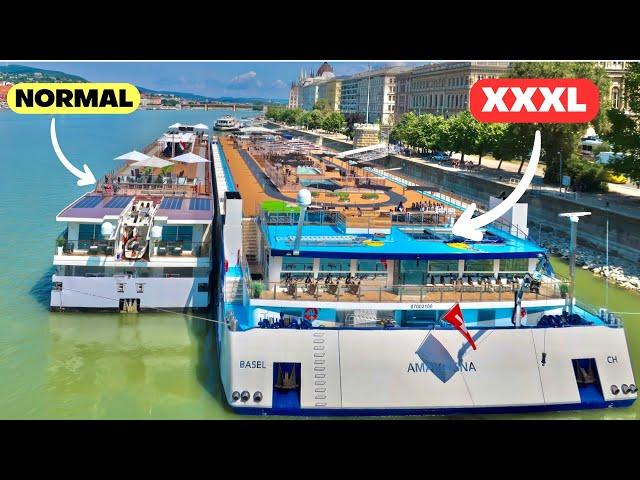 It's the BIGGEST river cruise ship in Europe! Everything you need to know about AmaMagna!