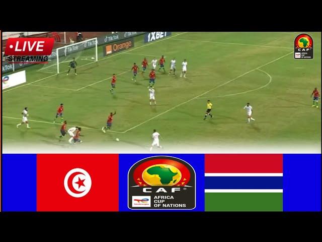 🟥LIVE - Tunisia vs Gambia • Live Stream Africa Cup of Nations Qualifications-2024 Analysis Match..