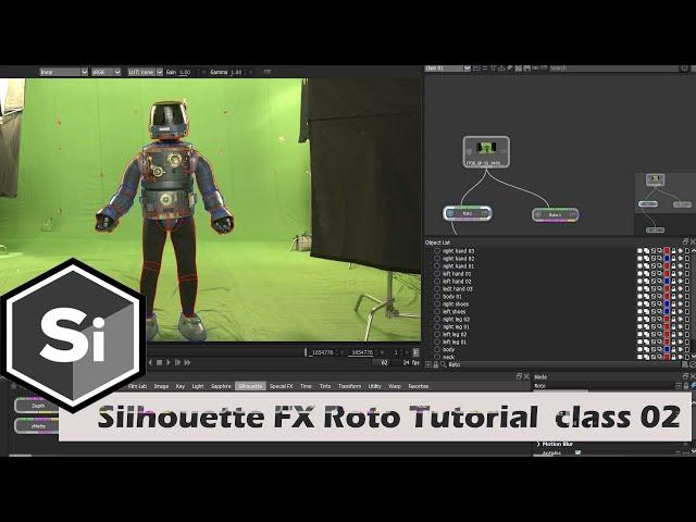 Silhouette FX Roto Tutorial | How to draw simple Roto | getting started with Roto Class- 02 [Hindi]