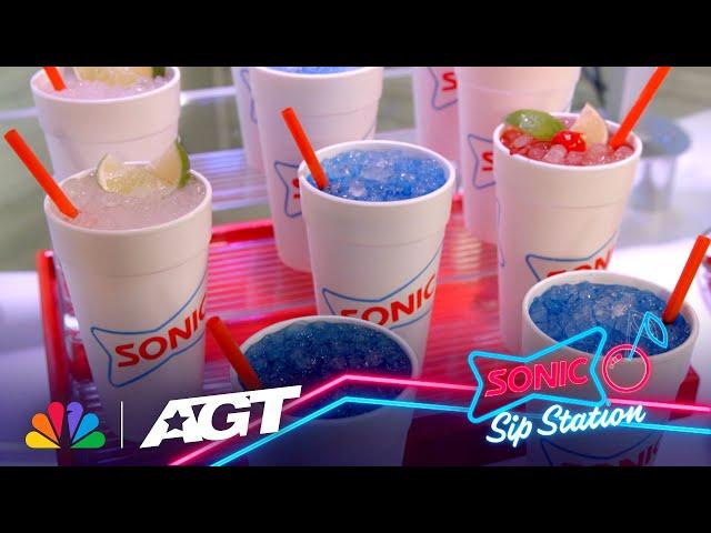 Sipping All Summer with AGT in the SONIC Sip Station | In Partnership with SONIC Drive-In