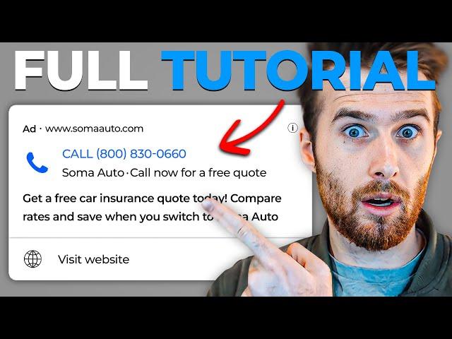 How To Create The Perfect Google Ads Call Only Campaign In 2024 (Tutorial & Real Results)