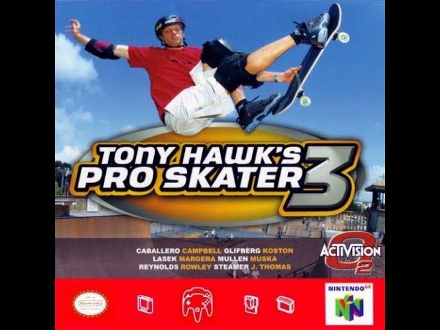 Tony Hawk's Pro Skater 3 OST (N64 version) [actual sound]