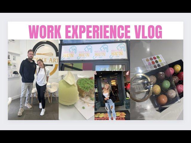 SCHOOL Work Experience Vlog | Summer | Lilybakes