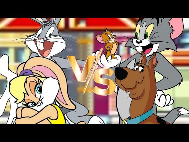 BUGS BUNNY Y LOLA BUNNY vs TOM Y SCOOBY DOO MUGEN