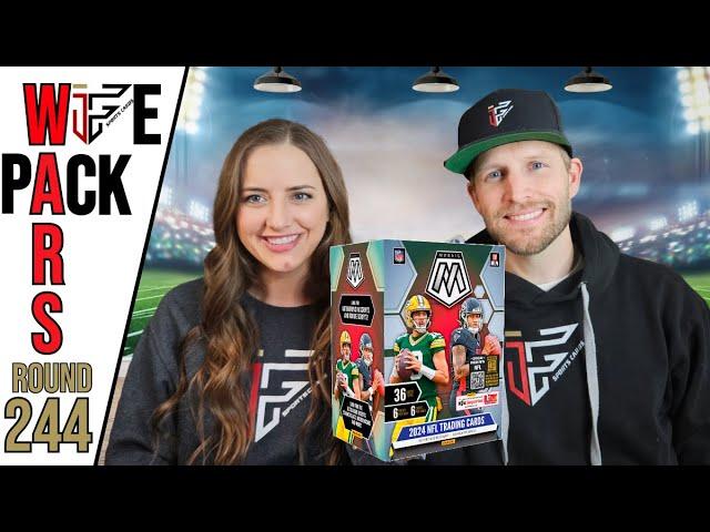 Let's Try These AGAIN! | Wife Pack Wars - Round 244 | 2024 Mosaic Football Blaster Boxes!